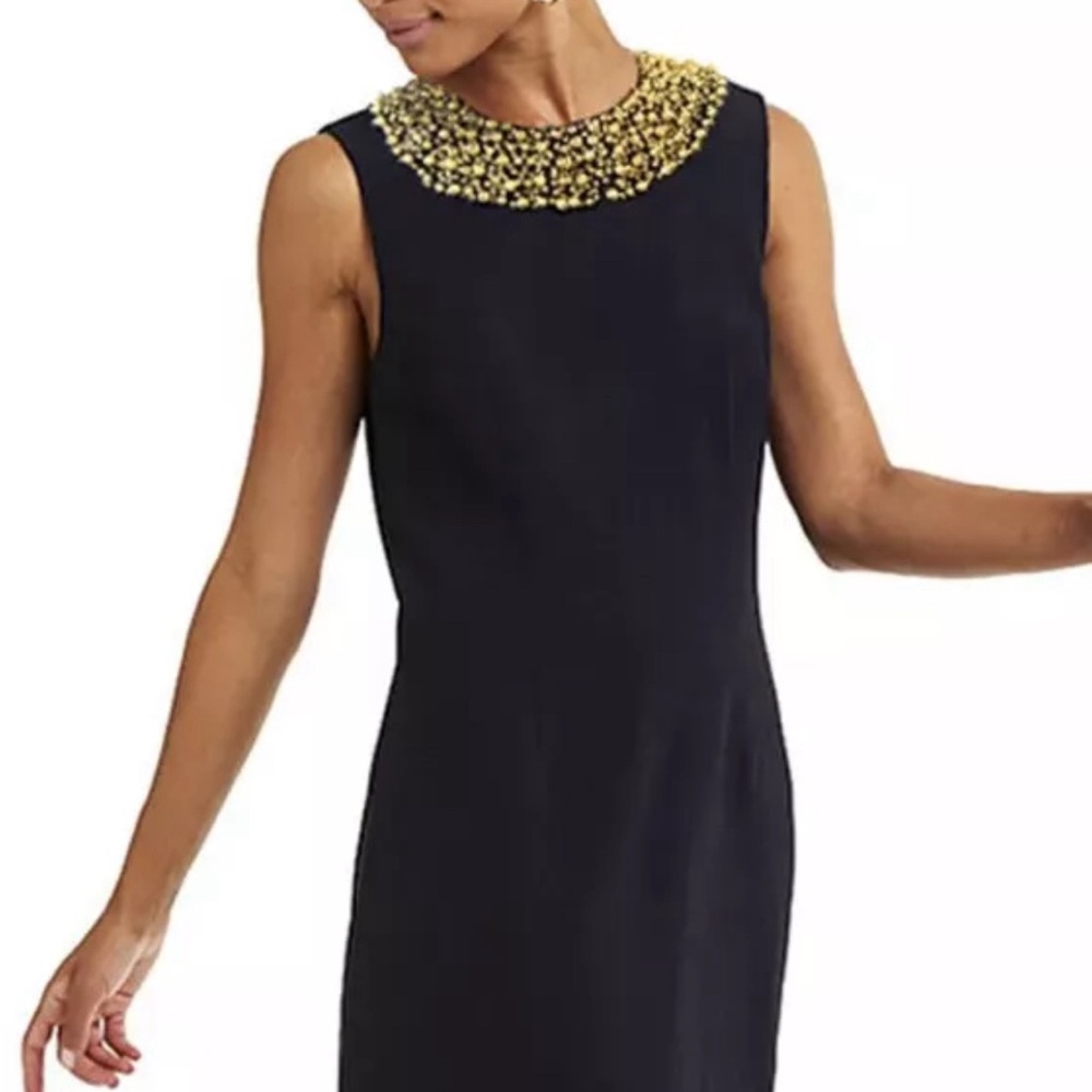 Mestiza Navy shift dress. Beautiful but venue changed